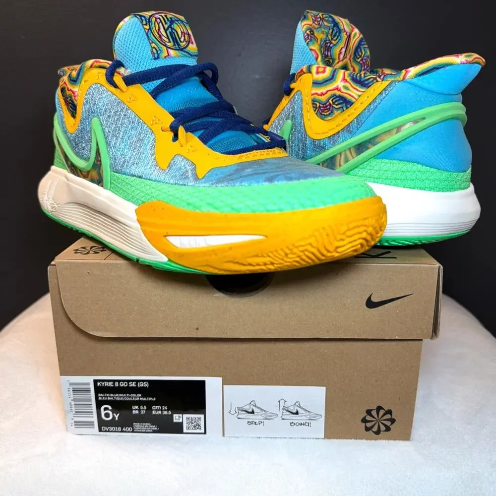 Nike Kyrie 8 GO SE GS “Baltic Blue” Multi-Color – DV3018-400 | 6Y